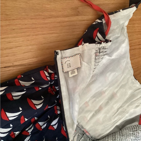 NWOT Festive Halter Sundress w Pockets ! - Picture 7 of 12